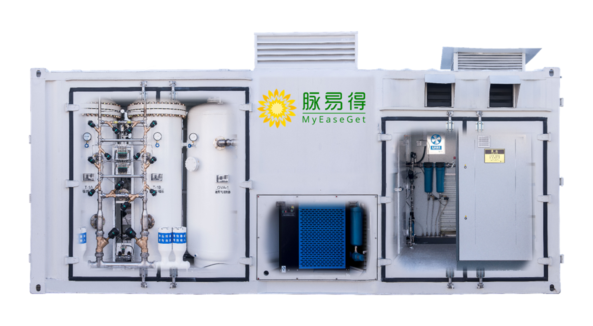 PSA空分气投样本 - 脉易得TM供气服务