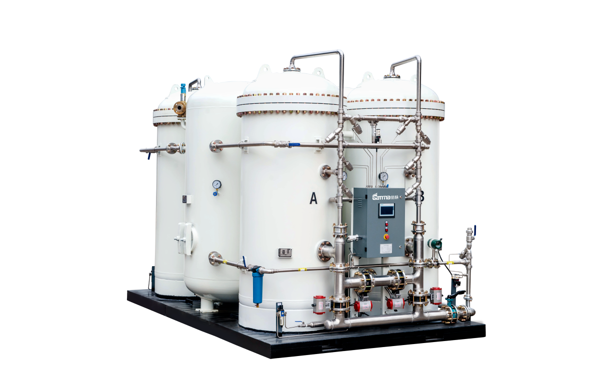 Gamma Gas's V series super energy-saving PSA nitrogen generator becomes the No. 1